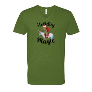 Next Level Fitted CVC V-Neck Tee Thumbnail