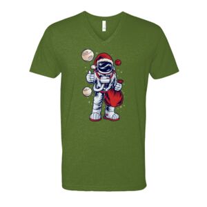 Next Level Fitted CVC V-Neck Tee Thumbnail