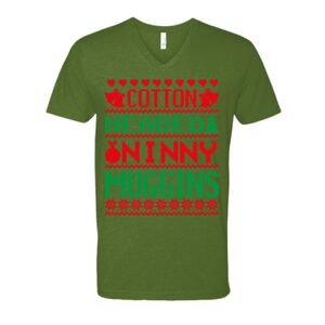 Next Level Fitted CVC V-Neck Tee Thumbnail