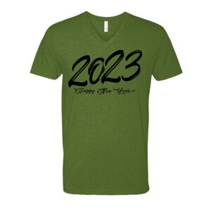 Next Level Fitted CVC V-Neck Tee Thumbnail