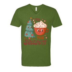 Next Level Fitted CVC V-Neck Tee Thumbnail