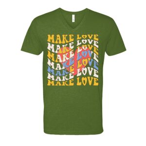 Next Level Fitted CVC V-Neck Tee Thumbnail