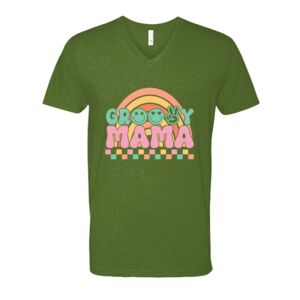 Next Level Fitted CVC V-Neck Tee Thumbnail