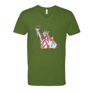 Next Level Fitted CVC V-Neck Tee Thumbnail