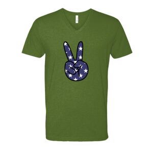 Next Level Fitted CVC V-Neck Tee Thumbnail