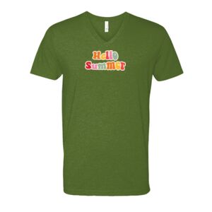 Next Level Fitted CVC V-Neck Tee Thumbnail