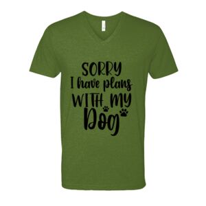 Next Level Fitted CVC V-Neck Tee Thumbnail