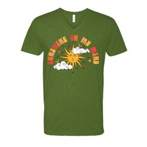 Next Level Fitted CVC V-Neck Tee Thumbnail