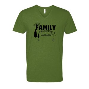 Next Level Fitted CVC V-Neck Tee Thumbnail