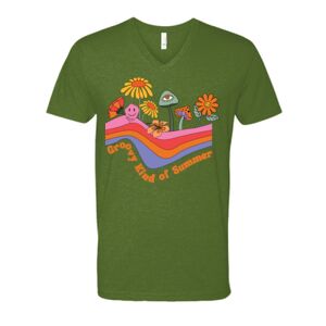 Next Level Fitted CVC V-Neck Tee Thumbnail