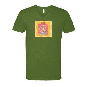 Next Level Fitted CVC V-Neck Tee Thumbnail