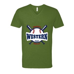 Next Level Fitted CVC V-Neck Tee Thumbnail