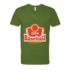 Next Level Fitted CVC V-Neck Tee Thumbnail