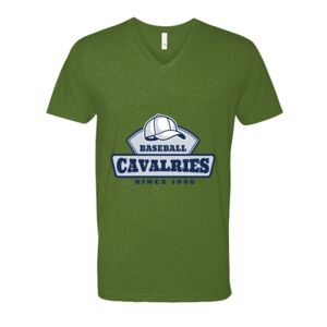 Next Level Fitted CVC V-Neck Tee Thumbnail