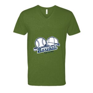 Next Level Fitted CVC V-Neck Tee Thumbnail