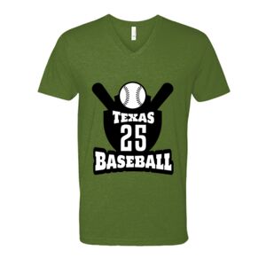 Next Level Fitted CVC V-Neck Tee Thumbnail