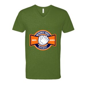 Next Level Fitted CVC V-Neck Tee Thumbnail