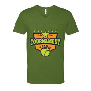 Next Level Fitted CVC V-Neck Tee Thumbnail