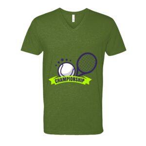 Next Level Fitted CVC V-Neck Tee Thumbnail