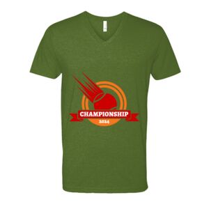 Next Level Fitted CVC V-Neck Tee Thumbnail