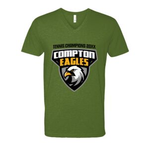 Next Level Fitted CVC V-Neck Tee Thumbnail