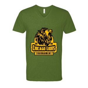 Next Level Fitted CVC V-Neck Tee Thumbnail