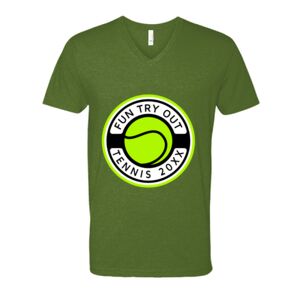 Next Level Fitted CVC V-Neck Tee Thumbnail