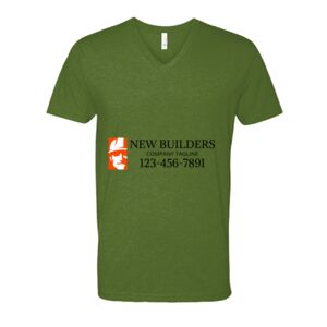 Next Level Fitted CVC V-Neck Tee Thumbnail