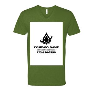 Next Level Fitted CVC V-Neck Tee Thumbnail