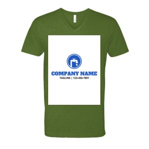 Next Level Fitted CVC V-Neck Tee Thumbnail