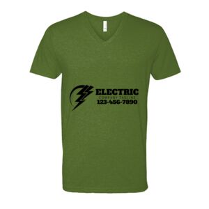 Next Level Fitted CVC V-Neck Tee Thumbnail