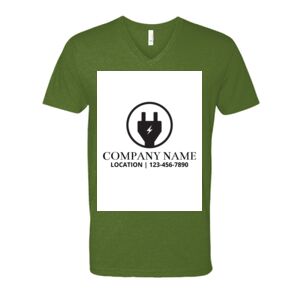 Next Level Fitted CVC V-Neck Tee Thumbnail