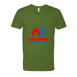 Next Level Fitted CVC V-Neck Tee Thumbnail