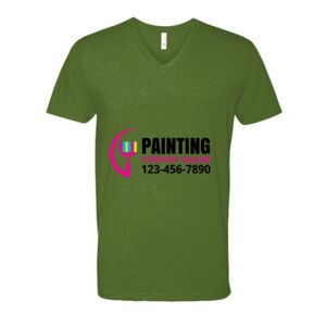 Next Level Fitted CVC V-Neck Tee Thumbnail