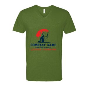 Next Level Fitted CVC V-Neck Tee Thumbnail