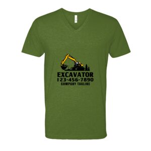 Next Level Fitted CVC V-Neck Tee Thumbnail