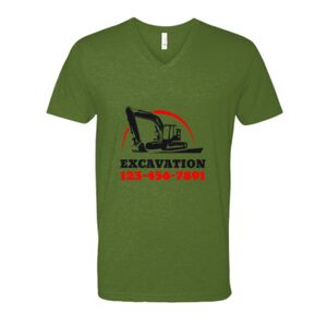 Next Level Fitted CVC V-Neck Tee Thumbnail