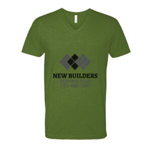 Next Level Fitted CVC V-Neck Tee Thumbnail