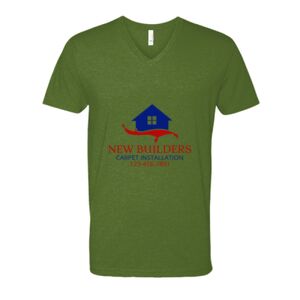 Next Level Fitted CVC V-Neck Tee Thumbnail