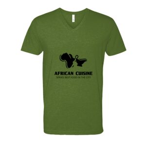 Next Level Fitted CVC V-Neck Tee Thumbnail