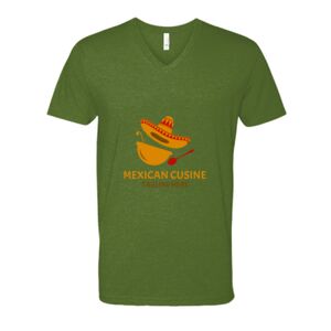 Next Level Fitted CVC V-Neck Tee Thumbnail