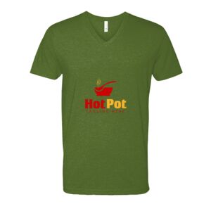 Next Level Fitted CVC V-Neck Tee Thumbnail