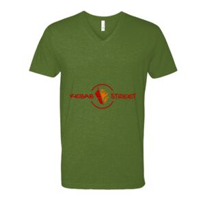 Next Level Fitted CVC V-Neck Tee Thumbnail
