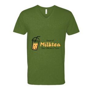 Next Level Fitted CVC V-Neck Tee Thumbnail