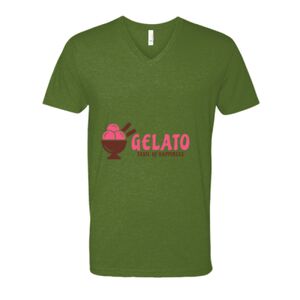 Next Level Fitted CVC V-Neck Tee Thumbnail