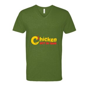 Next Level Fitted CVC V-Neck Tee Thumbnail