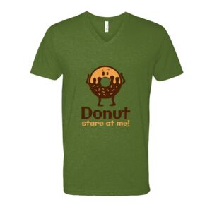 Next Level Fitted CVC V-Neck Tee Thumbnail