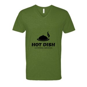 Next Level Fitted CVC V-Neck Tee Thumbnail