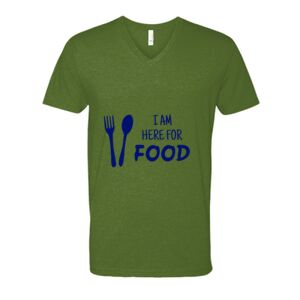 Next Level Fitted CVC V-Neck Tee Thumbnail