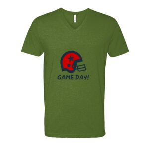 Next Level Fitted CVC V-Neck Tee Thumbnail